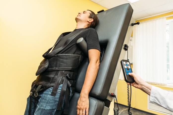 Πίσω έλξη στην οστεοχονδρωσία